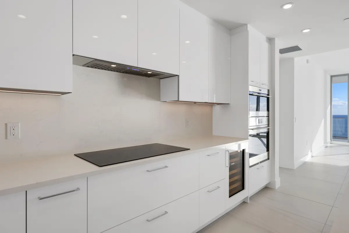 Modern Kitchen at 153 N Seabreeze Boulevard 1001, Fort Lauderdale
