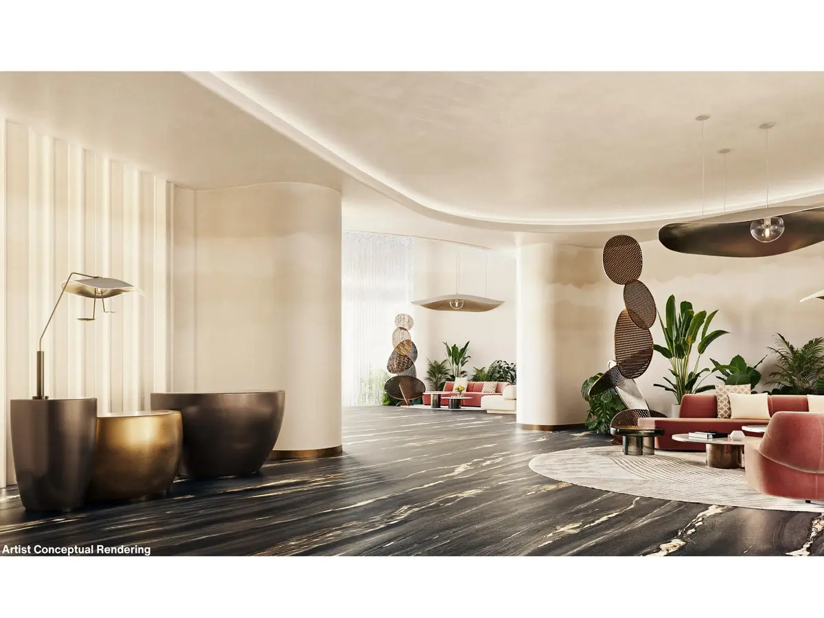 Resident Lobby at 300 NE 3rd Avenue 1211s, Fort Lauderdale