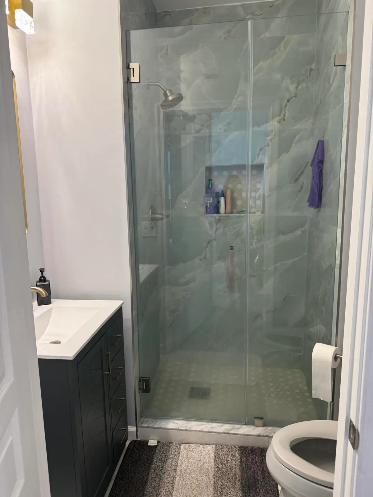 Full Bath Downstairs at 5861 N Plum Bay Parkway, Tamarac