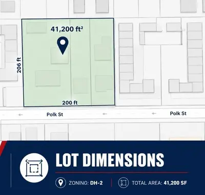 2243 Polk Street, Hollywood – Unimproved Land for sale