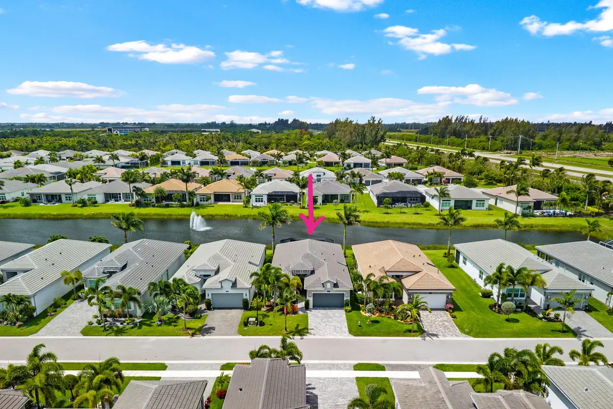 Lot location at 12879 Parrot Pond Road, Boynton Beach