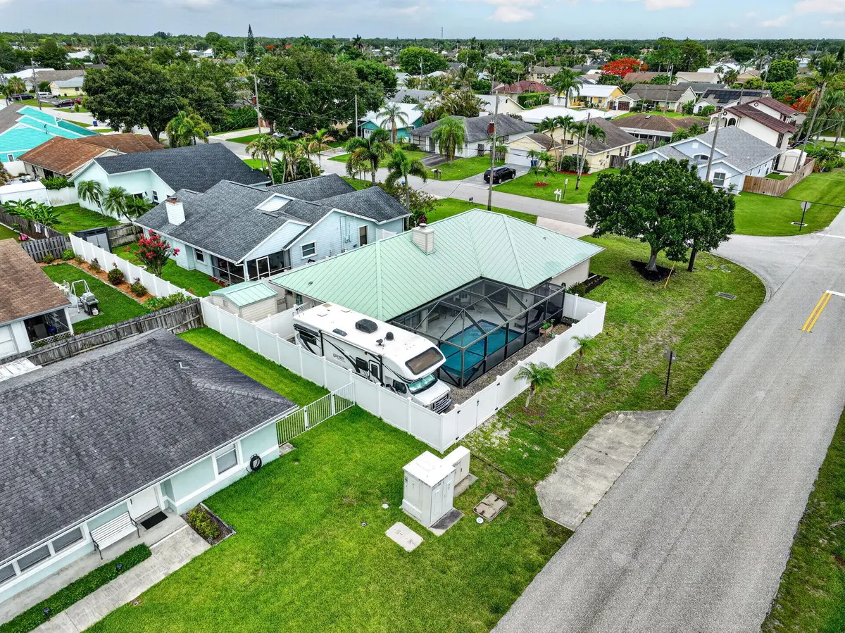 Aerial at 6208 Michael Street, Jupiter