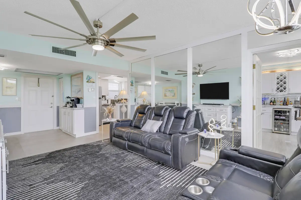 living room at 1820 New Palm Way 202, Boynton Beach