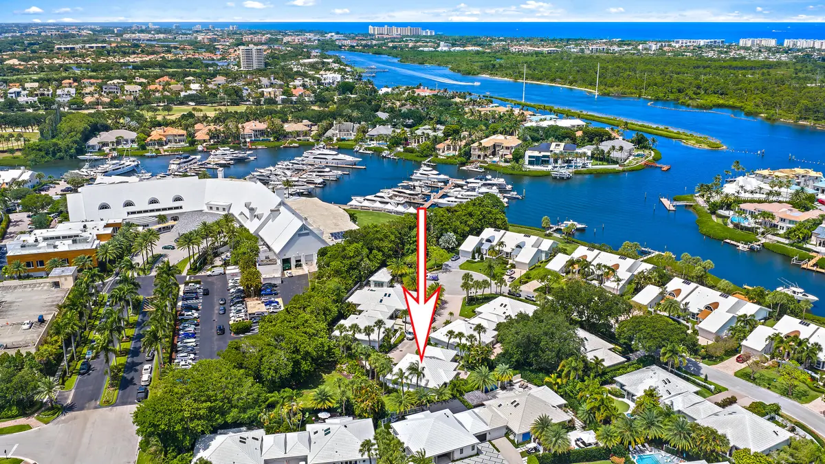 Aerial Location at 4501 Captains Way, Jupiter