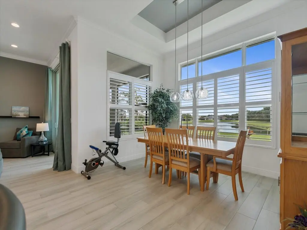 Dining Room at 8220 Halbert Lane, Vero Beach
