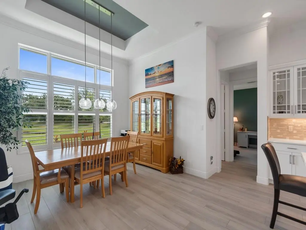Dining Room at 8220 Halbert Lane, Vero Beach