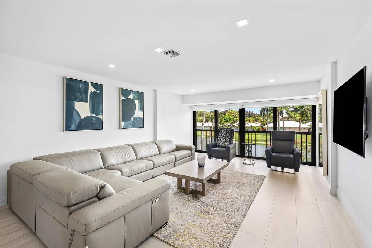 Living Area at 3676 Quail Ridge  Drive Green Heron S, Boynton Beach