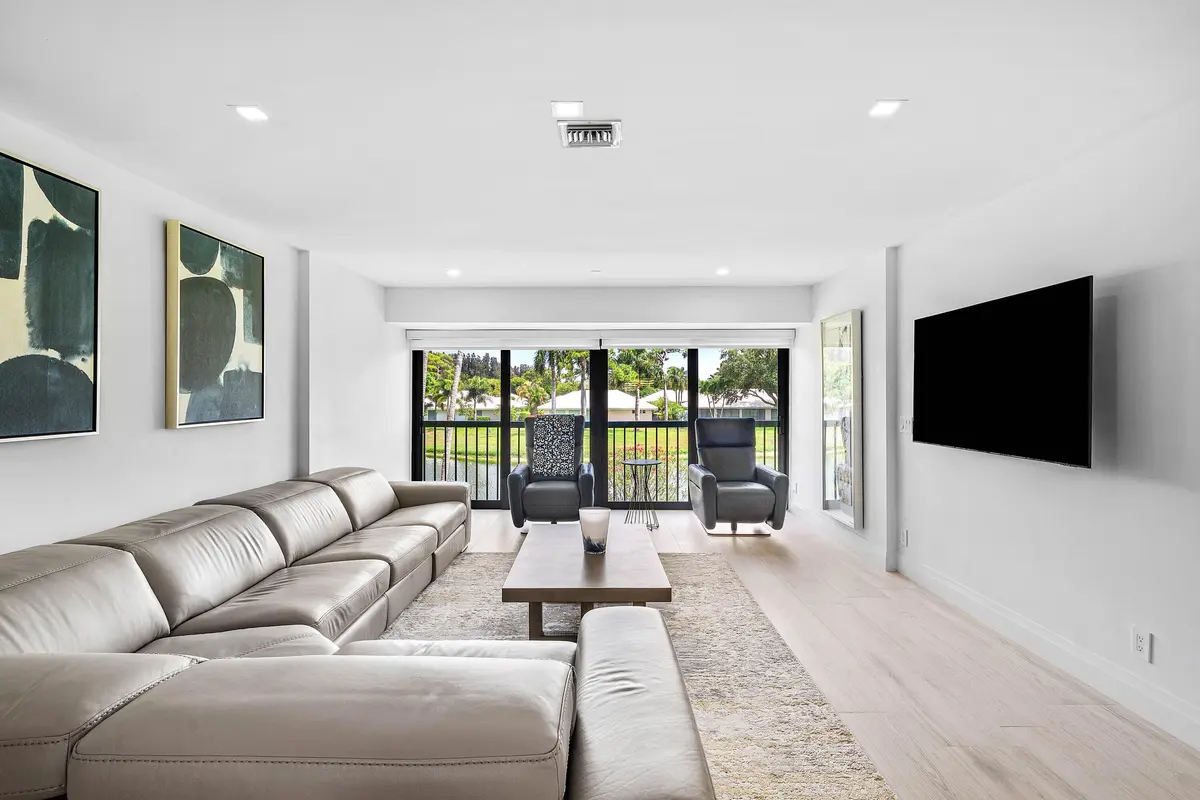 Living Area at 3676 Quail Ridge  Drive Green Heron S, Boynton Beach