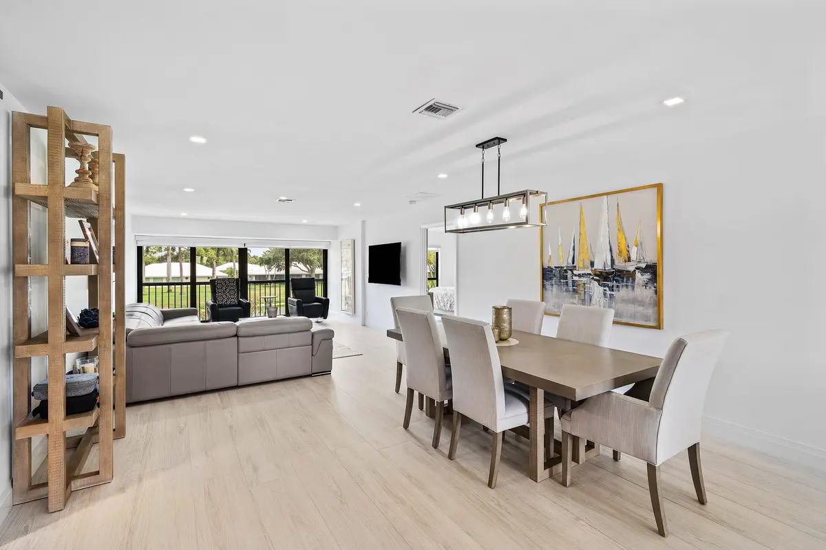 Dining Area at 3676 Quail Ridge  Drive Green Heron S, Boynton Beach