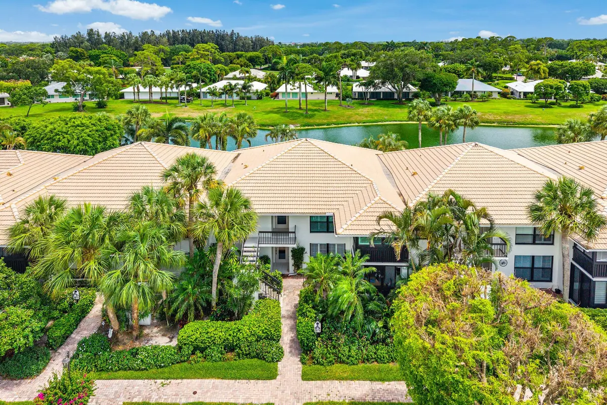 Aerial view at 3676 Quail Ridge  Drive Green Heron S, Boynton Beach
