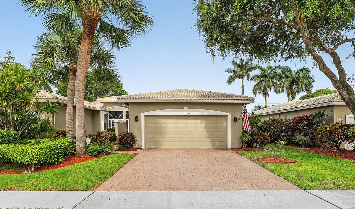 Exterior Front at 10760 Royal Caribbean Circle, Boynton Beach