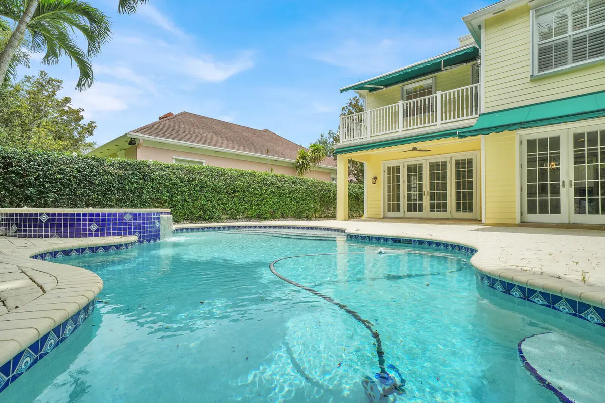 pool to house 221 at 221 Marlberry Circle, Jupiter