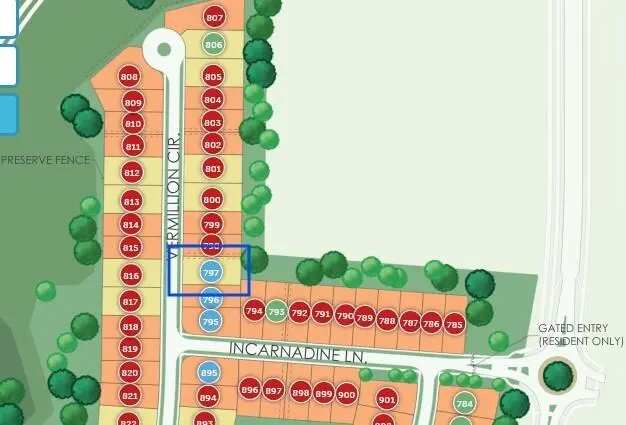 797 MAP at 13603 SW Vermillion Circle Stellar 797, Port St. Lucie