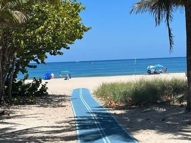 path to ocean at 101 Briny Avenue 2505, Pompano Beach