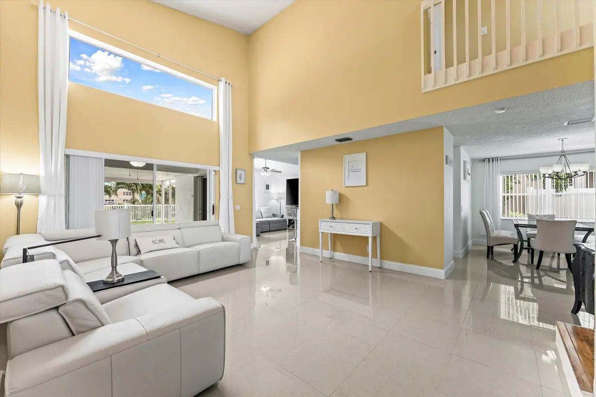 living room at 7044 Chesapeake Circle, Boynton Beach