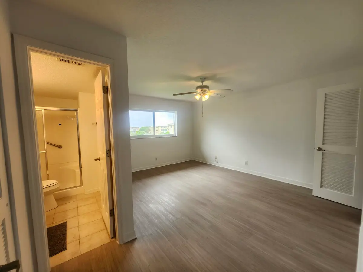 Master bedroom view at 2600 NE 1st Lane 402, Boynton Beach