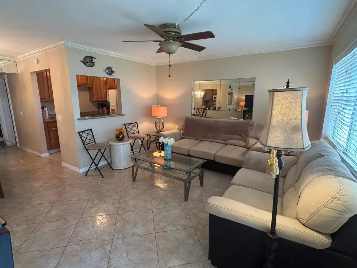 Living Room at 170 Horizons 110, Boynton Beach