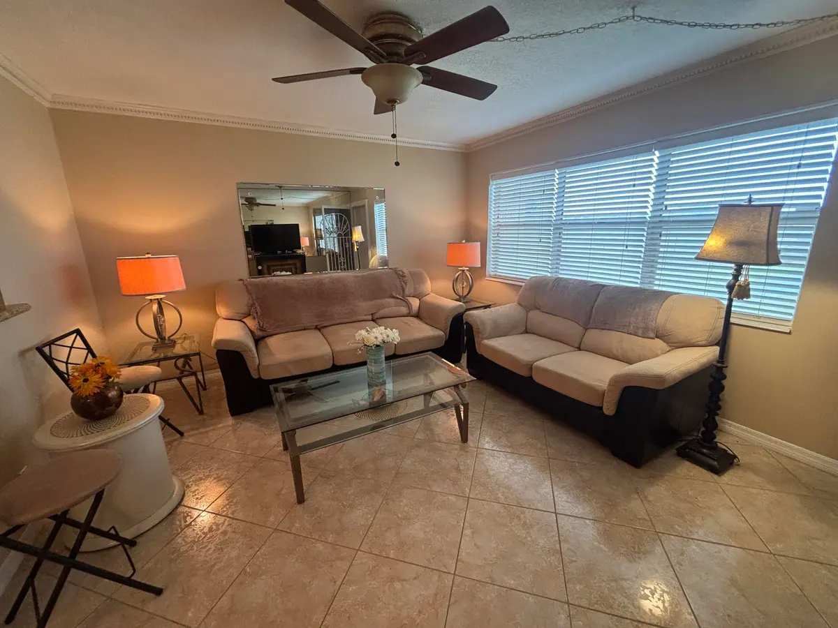 Living Room at 170 Horizons 110, Boynton Beach