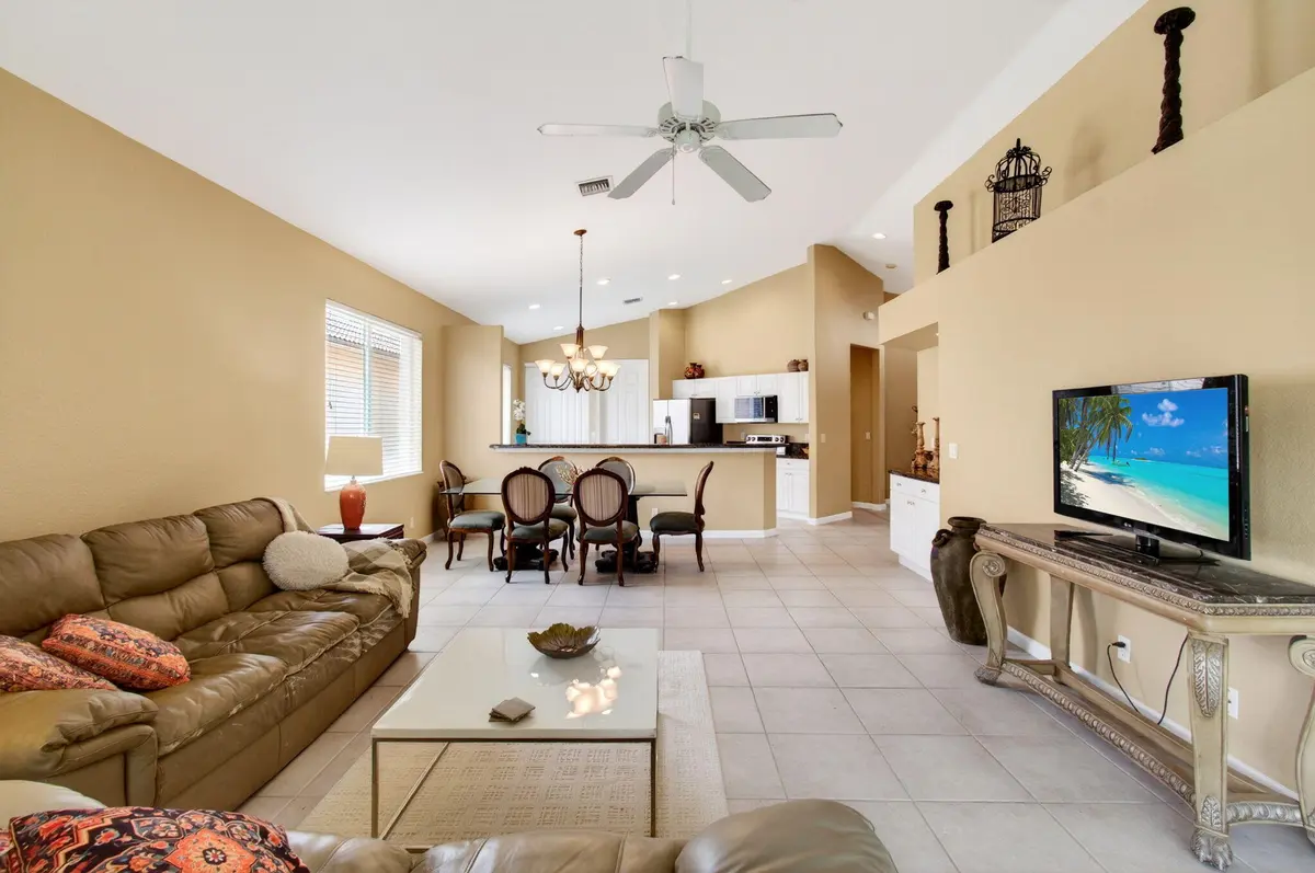 Living/Dining at 9635 Sandpiper Shores Way, West Palm Beach