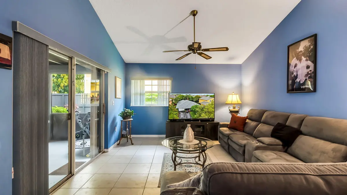 Living Room at 9720 SW 12th Street, Pembroke Pines