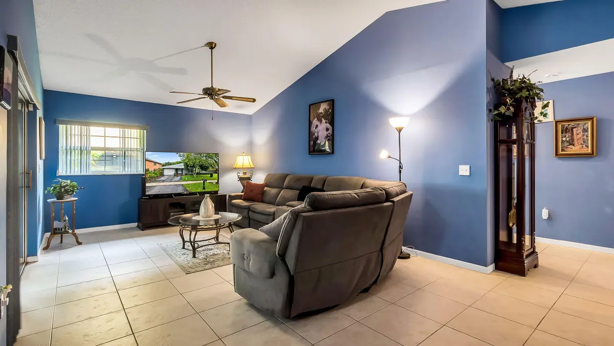 Living Room at 9720 SW 12th Street, Pembroke Pines