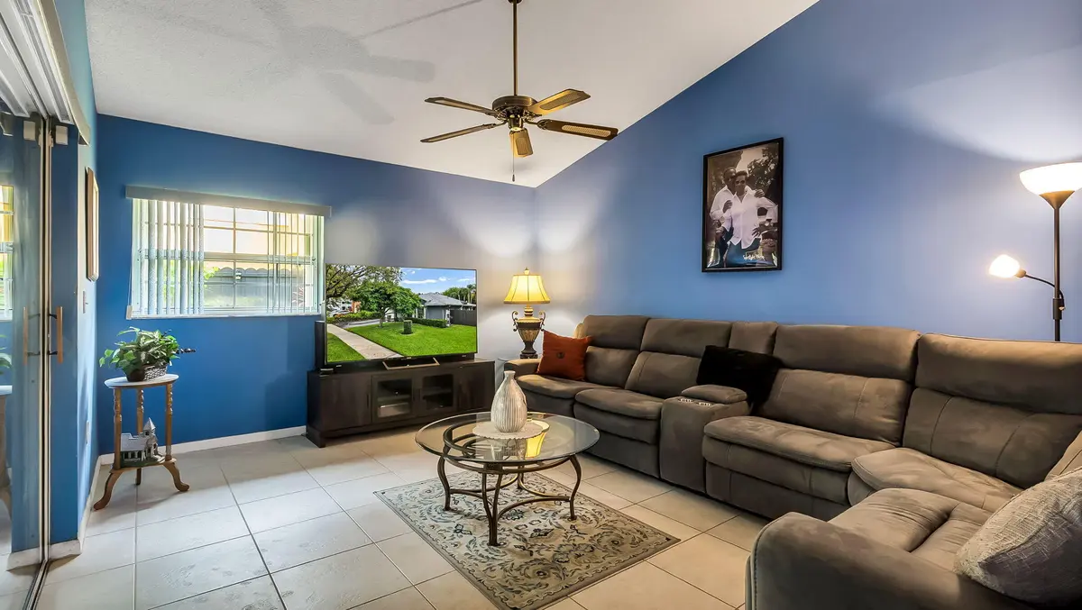 Living Room at 9720 SW 12th Street, Pembroke Pines