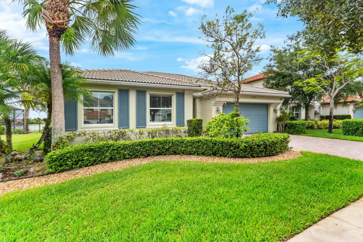 Manicured Lawn at 2404 Bellarosa Circle, Royal Palm Beach
