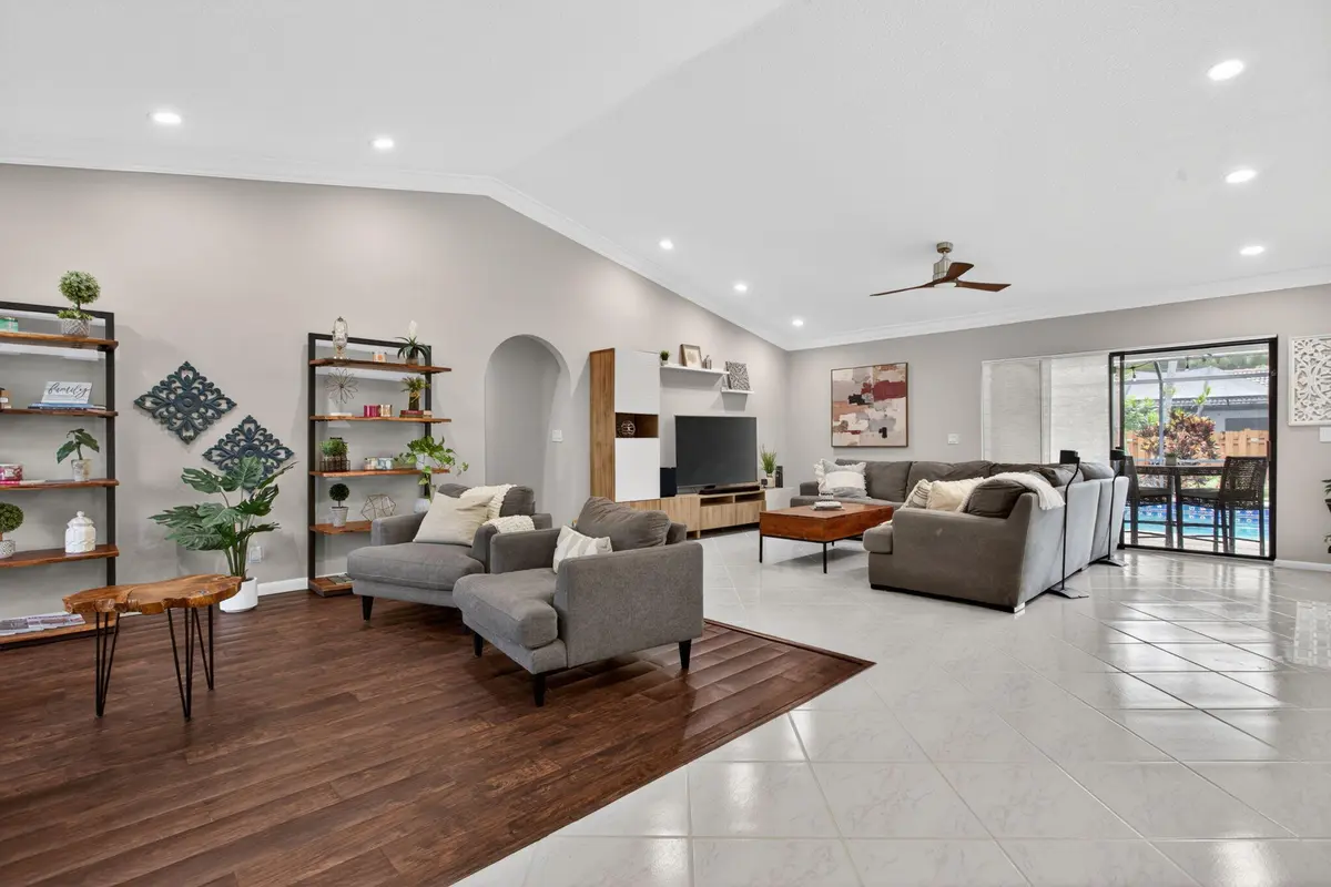 Living Room at 5375 NW 65th Terrace, Coral Springs