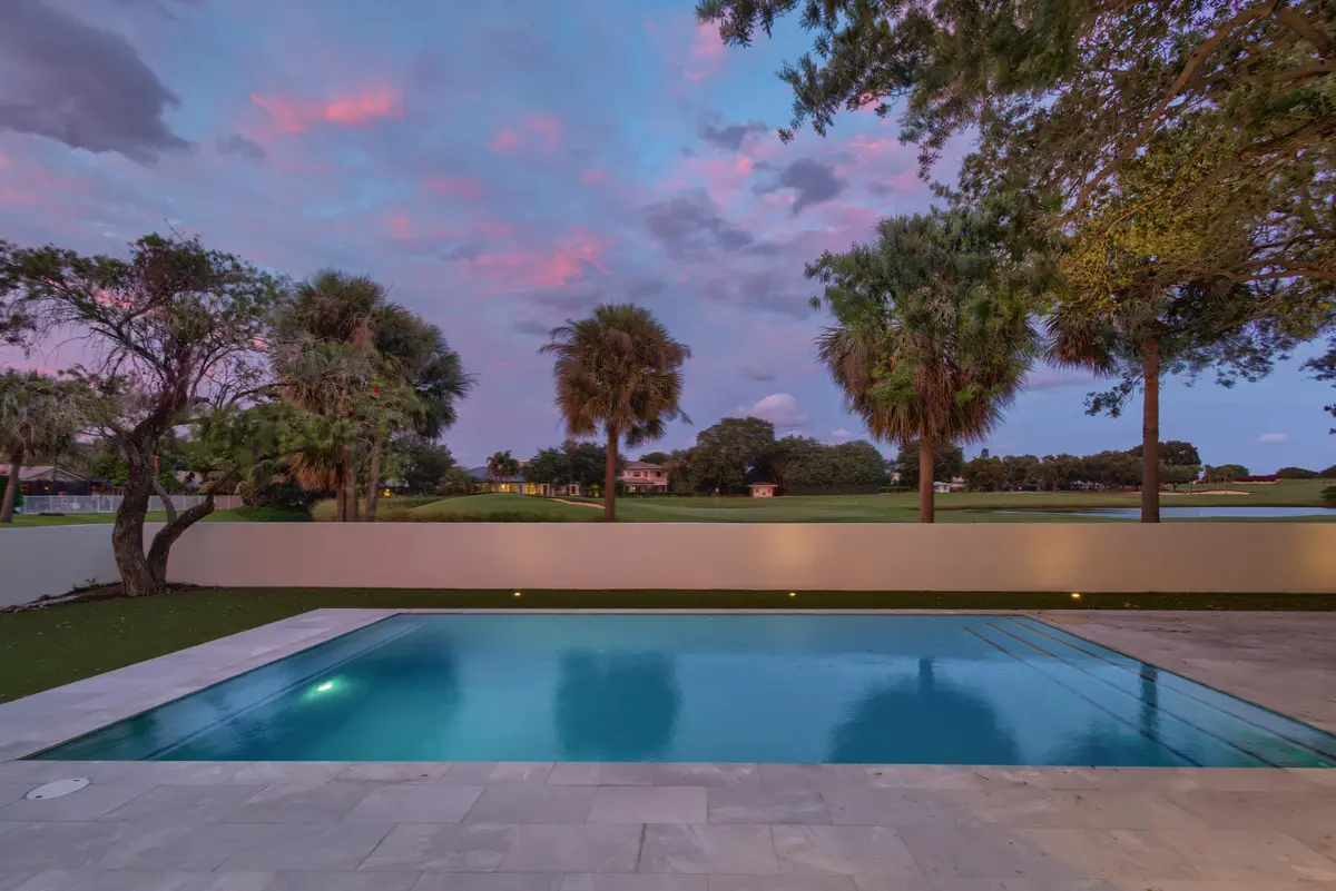 Pool at 868 Country Club Drive, North Palm Beach