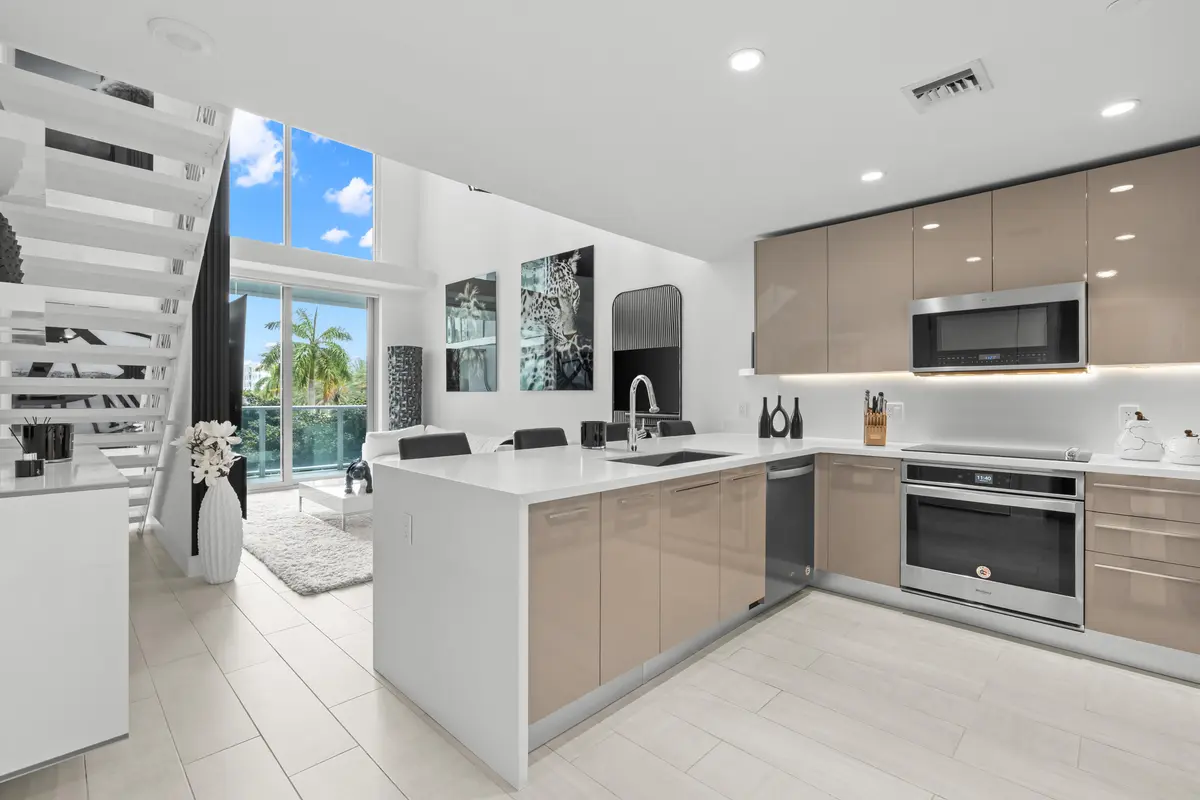 Kitchen at 2000 Metropica Way 214, Sunrise