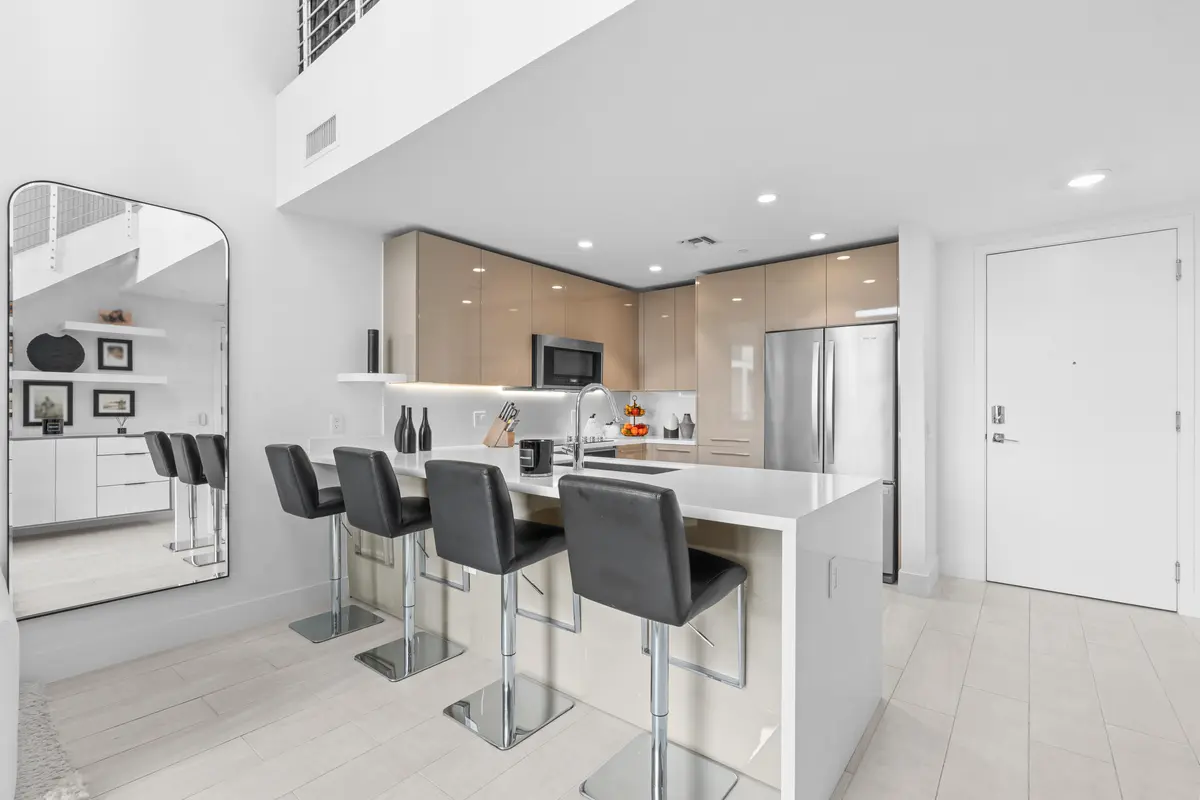 Kitchen at 2000 Metropica Way 214, Sunrise