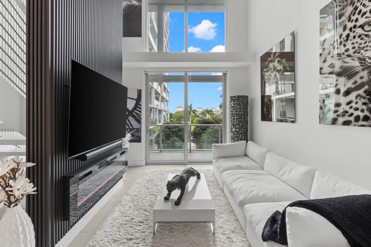 Living Area at 2000 Metropica Way 214, Sunrise