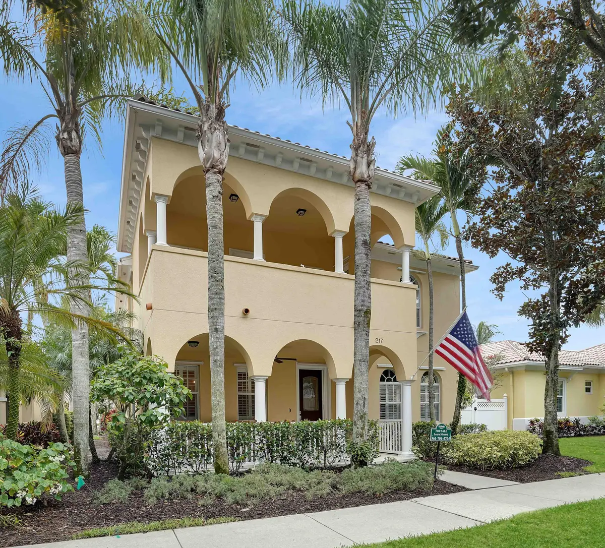 front rev. at 217 Florence Drive, Jupiter