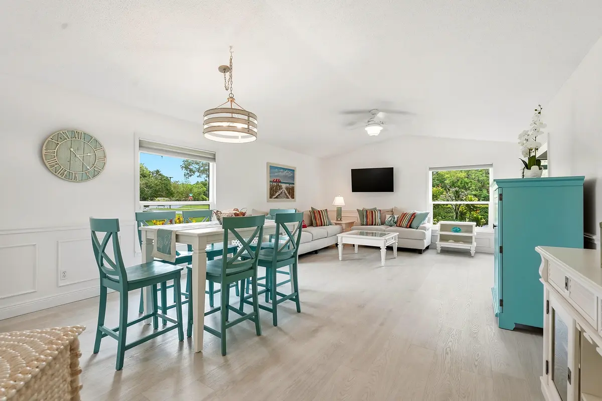 Dining Living area at 6786 SE Yorktown Drive, Hobe Sound