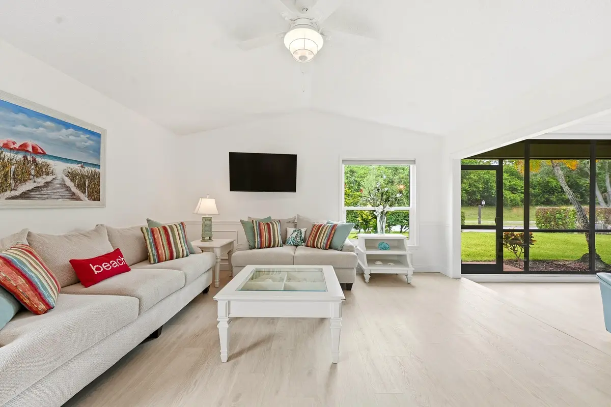 Living Room at 6786 SE Yorktown Drive, Hobe Sound