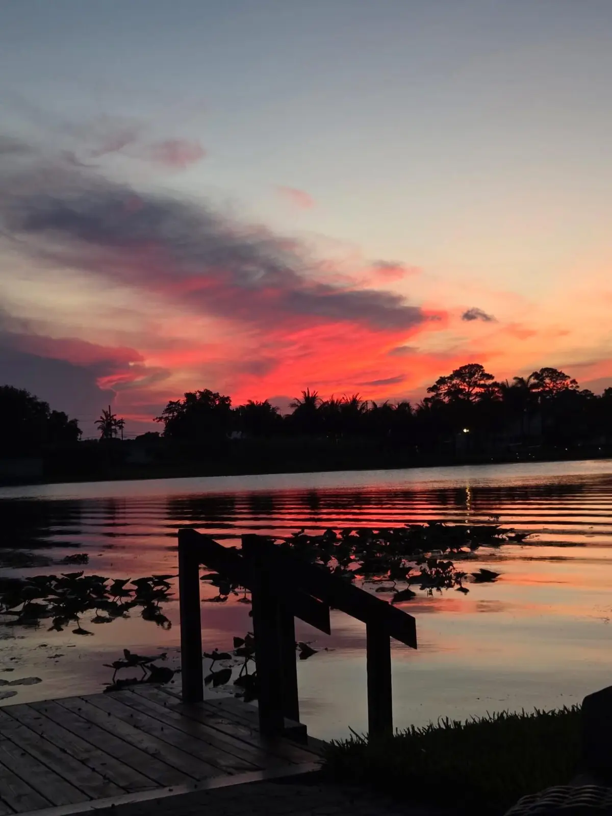 Stunning Sunset at 6647 Paul Mar Drive, Lantana
