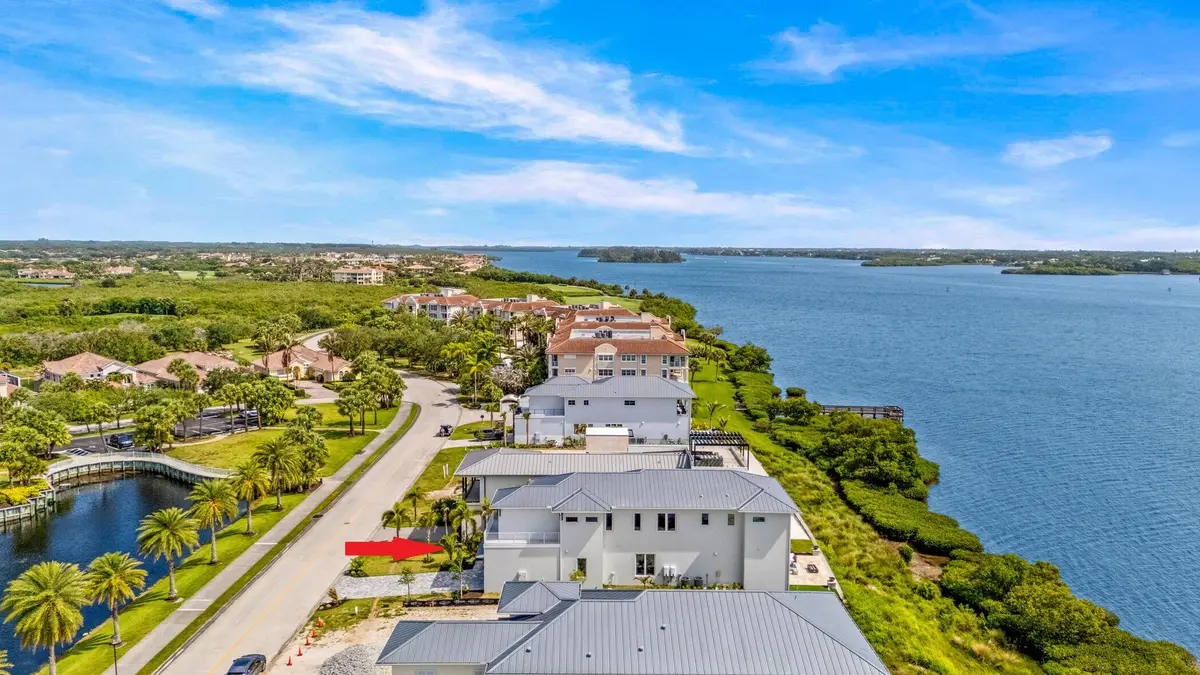 Wide water views. at 4842 S Harbor Drive, Vero Beach