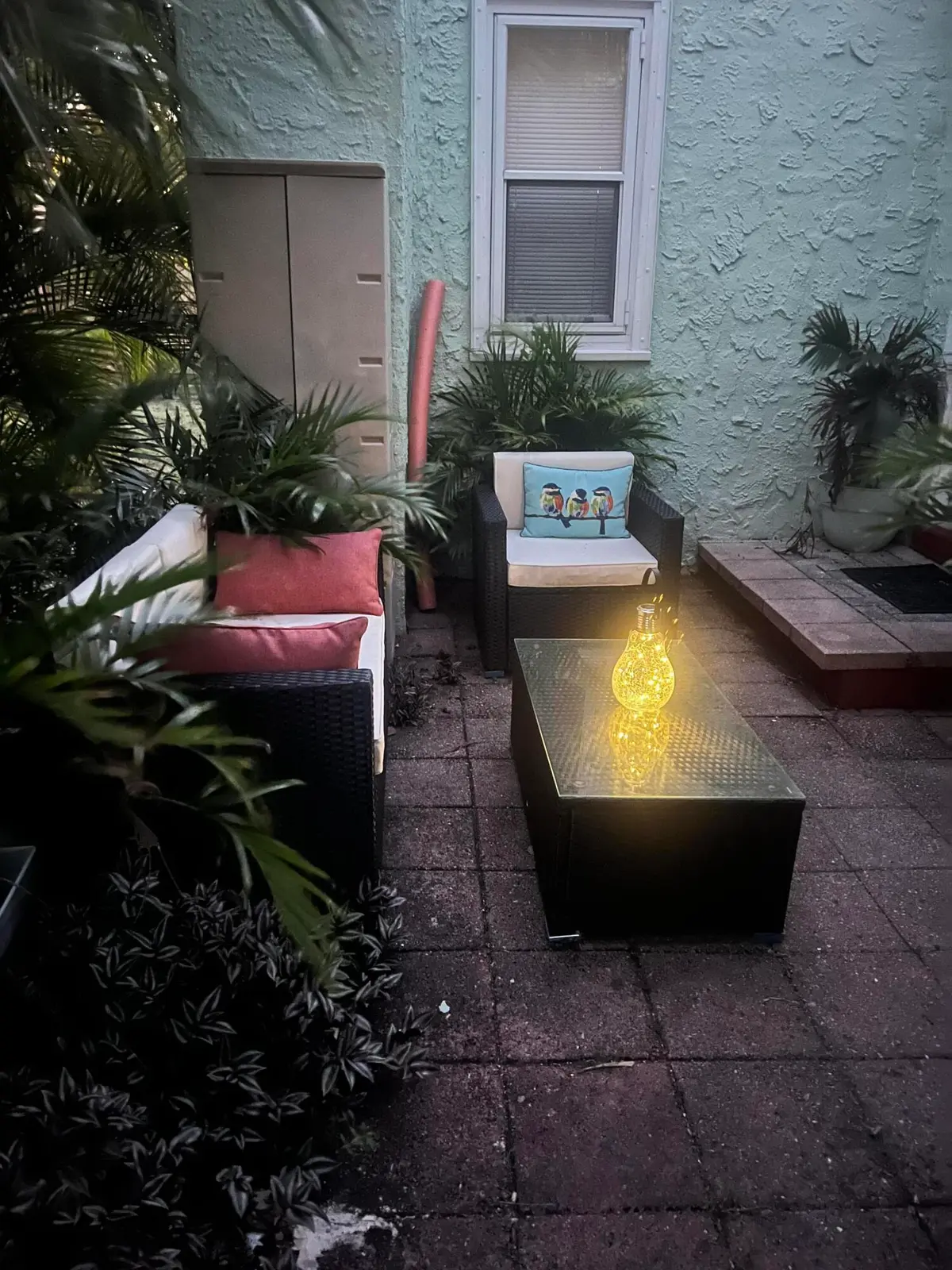 Backyard Patio at 314 S L Street, Lake Worth Beach
