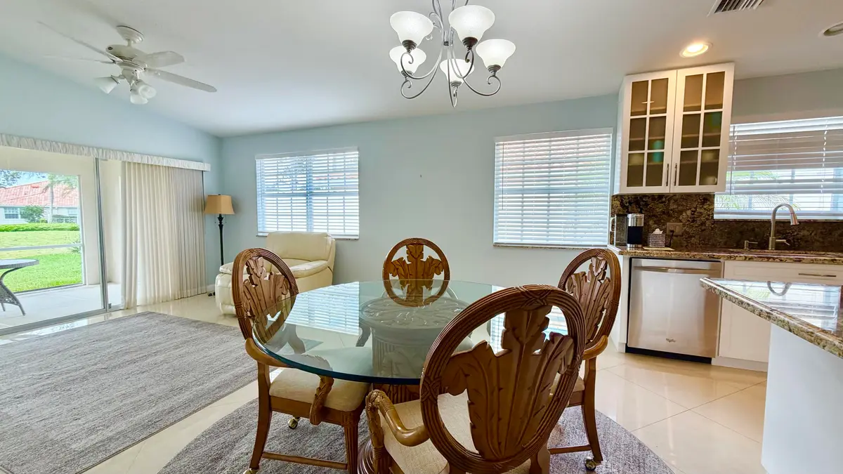 Dining at 7735 Pine Island Way, West Palm Beach