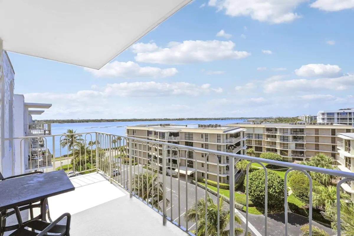 Covered Balcony w/ Intracoastal Views at 3230 S Ocean Boulevard D-607, Palm Beach