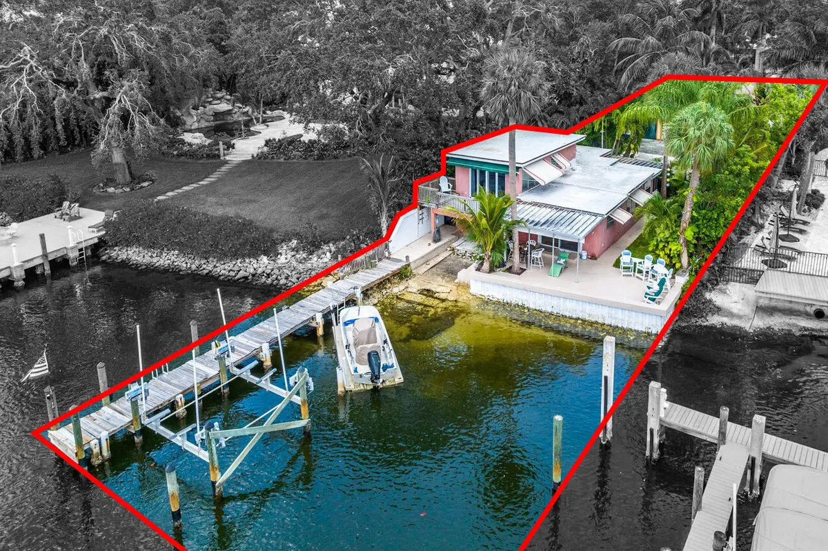 Property Lines at 11091 Ellison Wilson Road, North Palm Beach