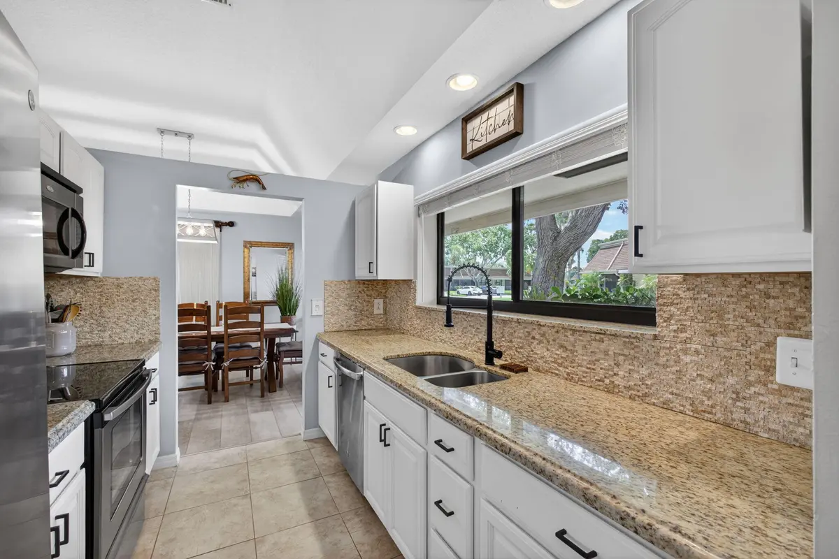 Kitchen at 101 Half Moon Circle C, Jupiter