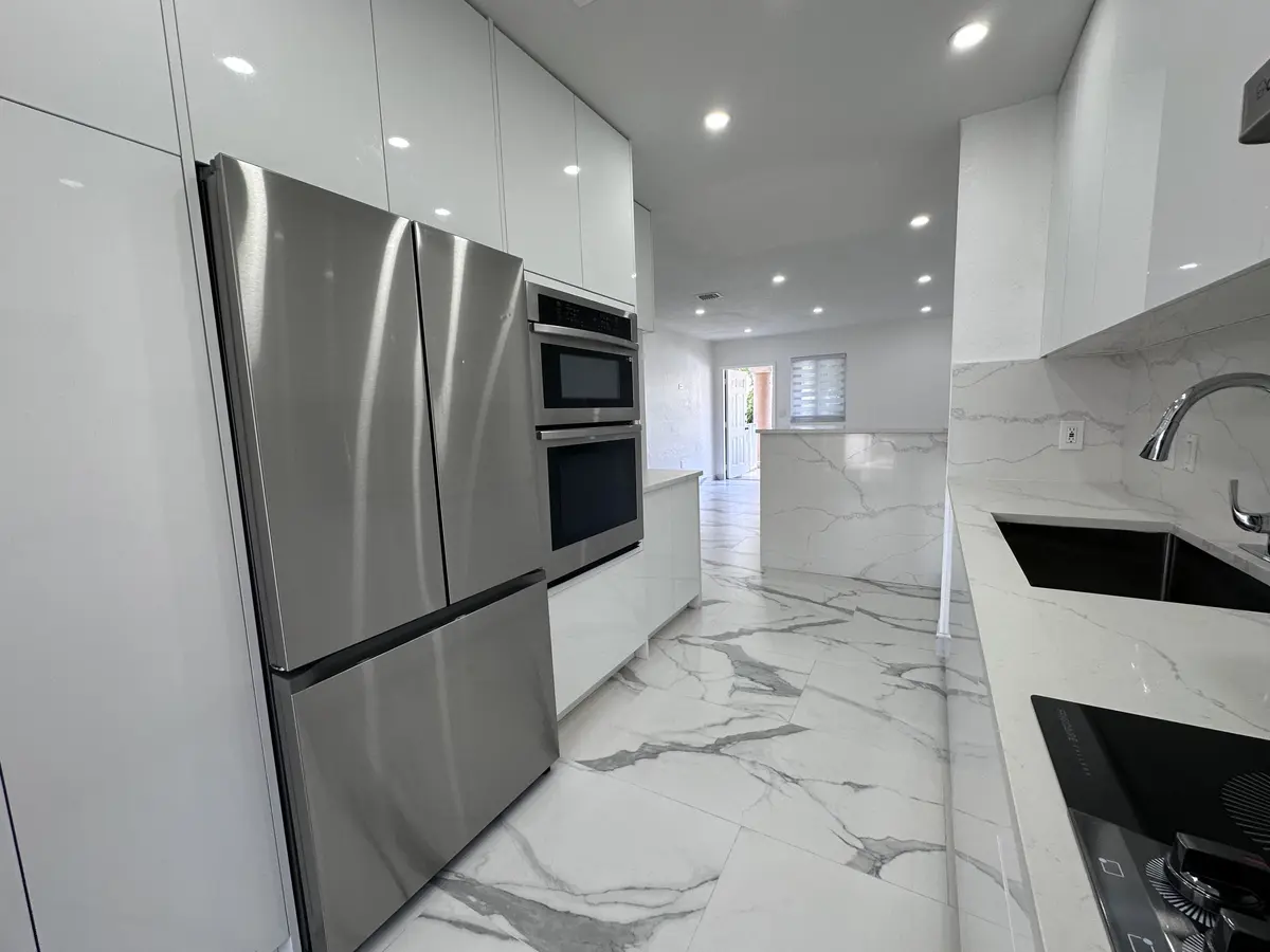 kitchen at 300 E 4th Street 103, Hialeah