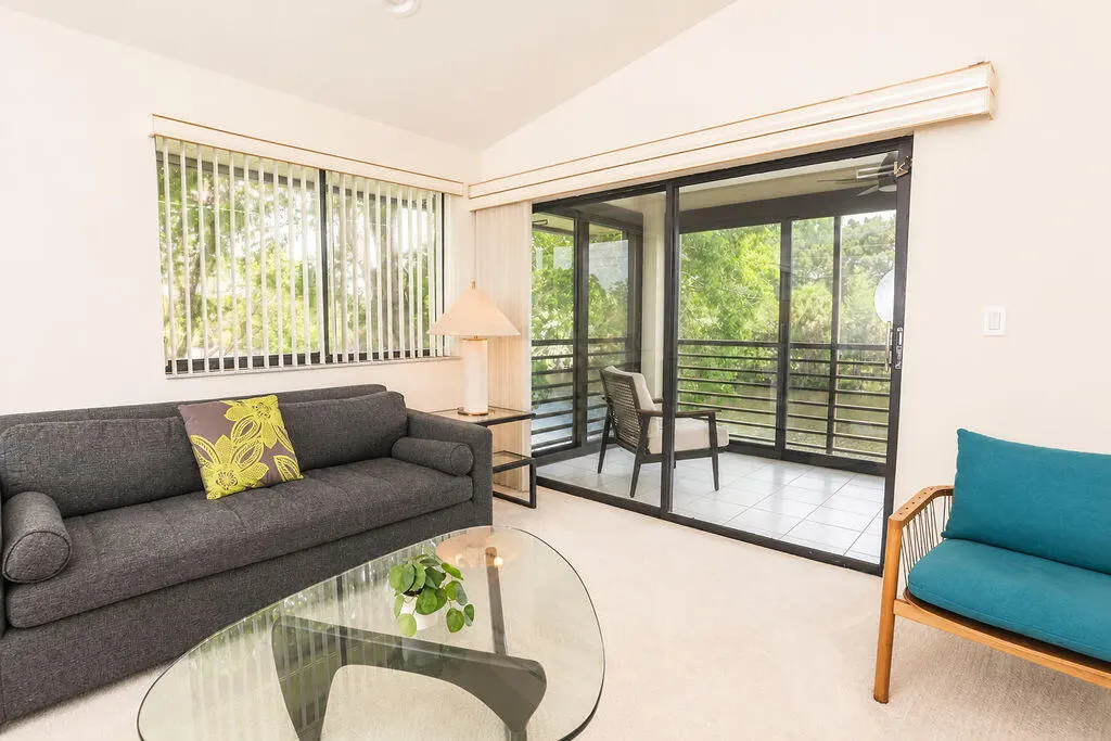 Living Room and Screened Lanai2 at 9310 SW 23rd Street 4003, Davie