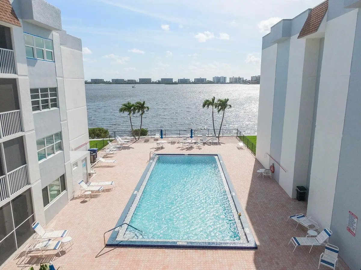 HEATED POOL W SALT CHLORINATOR at 1502 S Lakeside Drive #401, Lake Worth Beach