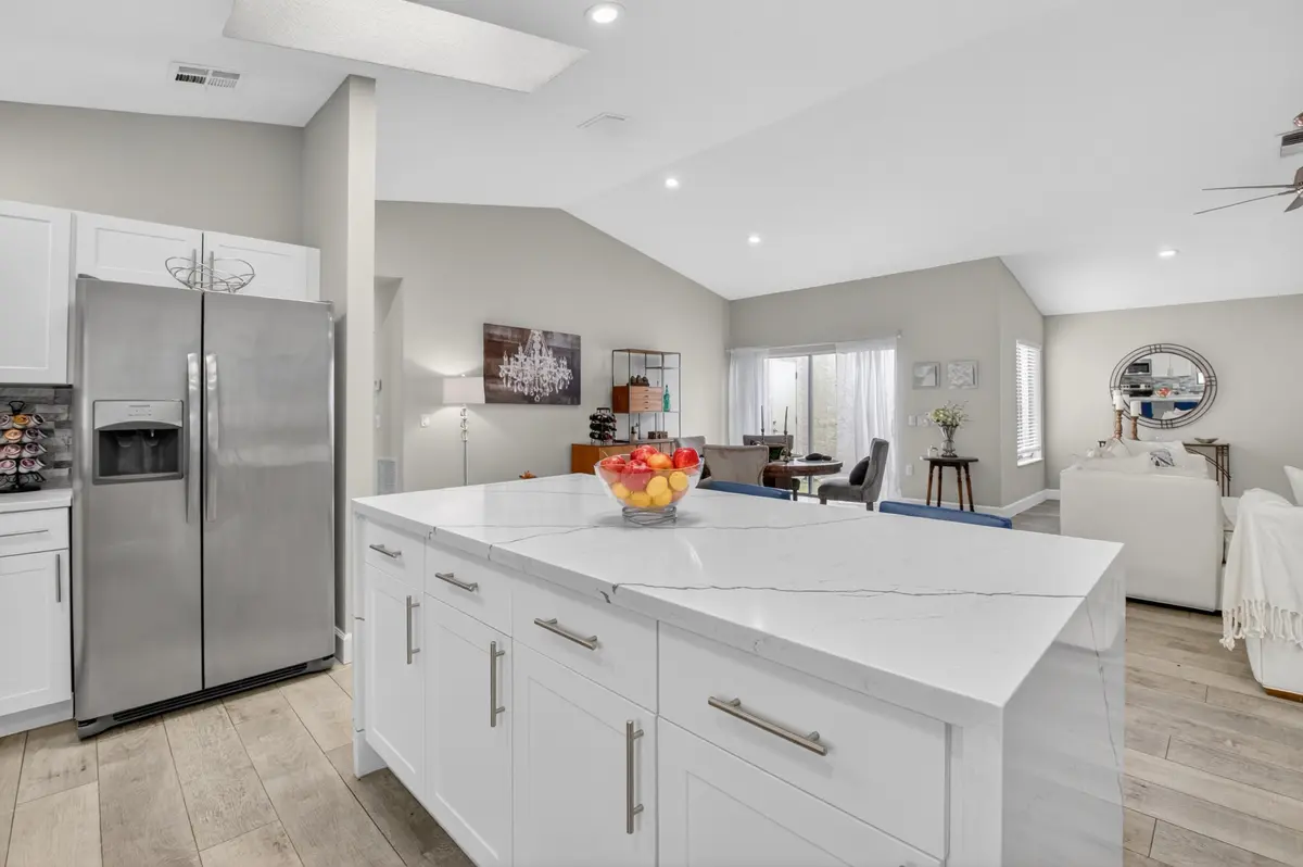 KITCHEN WITH ISLAND at 1315 NW 25th Lane, Delray Beach