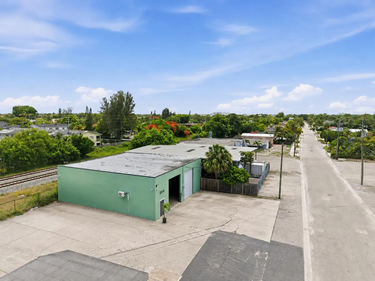 Aerial at 2514 Park Street, Lake Worth Beach