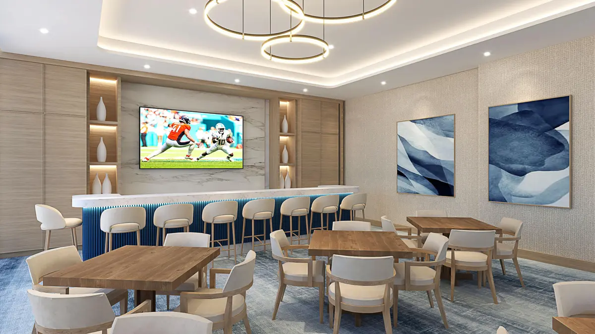 Party Room at 3000 E Oakland Park Boulevard 1701, Fort Lauderdale