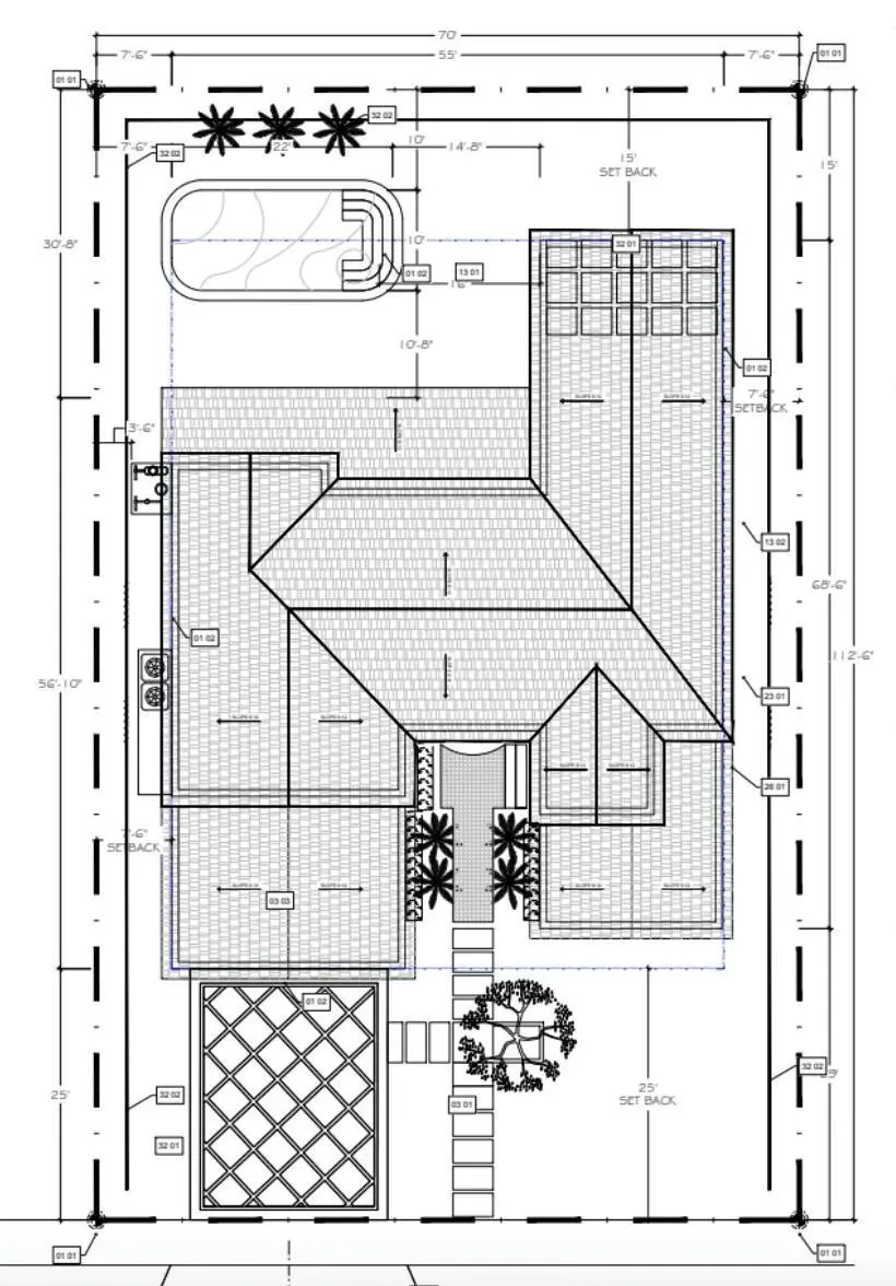 Overhead at 339 Palmetto Street, West Palm Beach