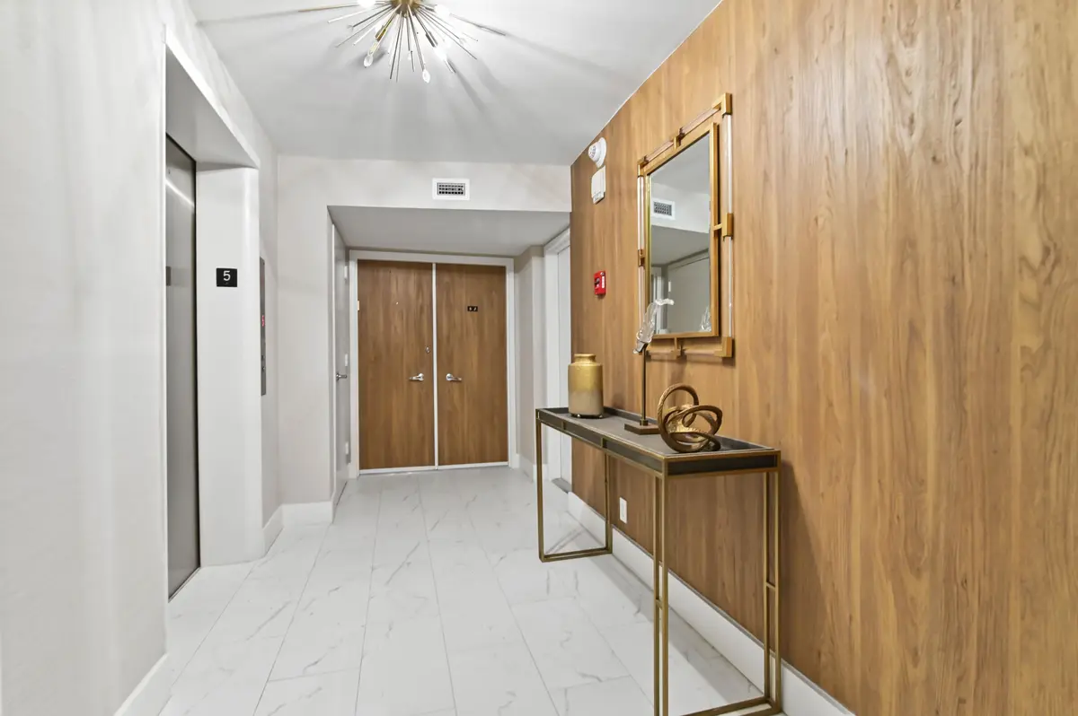 Semi Private Elevator Lobby at 2800 S Ocean Boulevard Apt 5-j, Boca Raton
